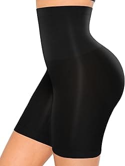 FeelinGirl Tummy Control Shapewear Shorts Body Shaper for Women High-Waisted Thigh Slimming