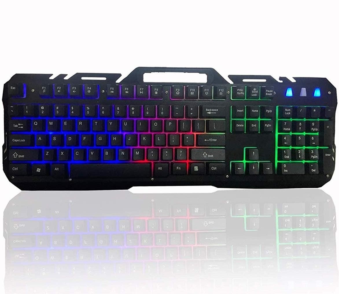 Qualimate WQ1502A Rainbow Mechanical Backlit Gaming Keyboard
