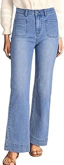 Astylish Women's Wide Leg Jeans High Waisted Stretchy Straight Leg Jeans Loose Trendy Denim Pants with Pocket