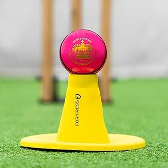 FORTRESS Cricket Batting Tee | Ultra-Durable Soft PVC Batting Stand with Stable Wide Base for Indoor & Outdoor Use – Perfect for Cricket Training & Batting Practice
