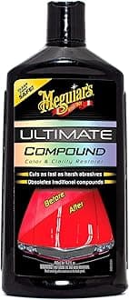 Meguiar's Ultimate Compound Liquid Mirror Finish Polish - Stubborn Stain, Bird Dropping & More Remover -(NEW)!! by Meguiar's
