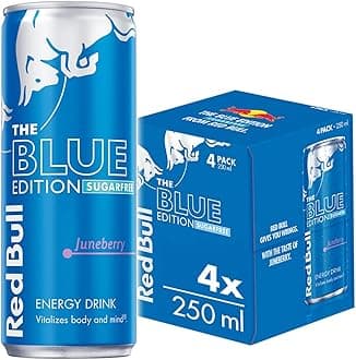 The Summer Edition Juneberry Energy Drink, 4 x 250ml