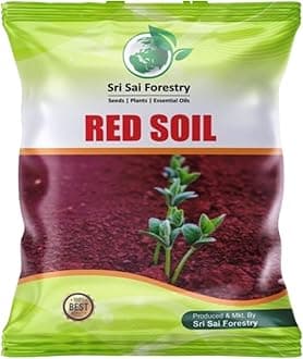 Red Soil for Plants | Natural Enriched Red Soil for Home Garden Plants (5KG)