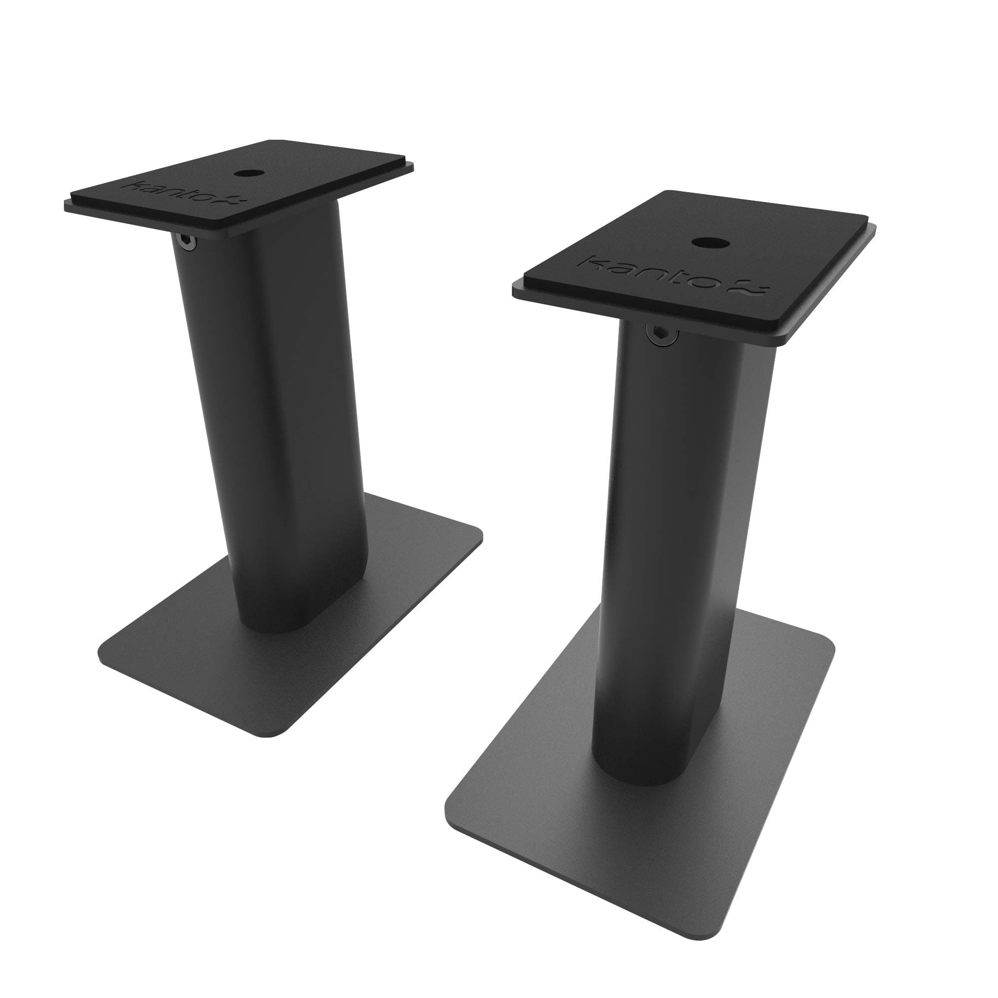 SP9 Universal Desktop Speaker Stands - 9 Inch - 2 Pack - Steel (Black)