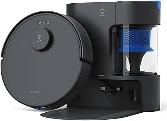 Ecovacs DEEBOT N20 PRO PLUS Schwarz Saug-Wisch-Roboter mit Absaugstation