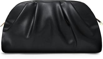 lovyoCoCo Clutch Purse for Women Soft Pleated PU Wedding Clutch, Elegant Evening Bag for Galas, Proms,Cocktail Parties