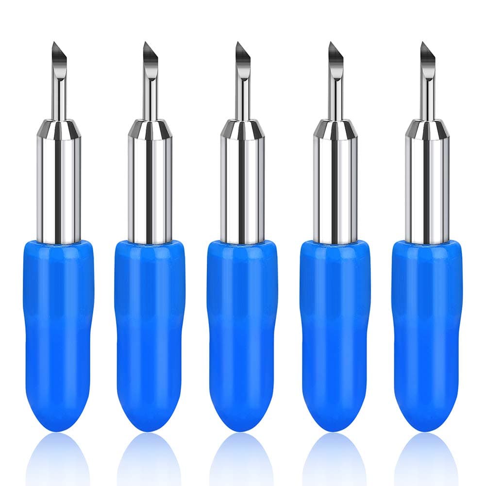 5pcs Replacement Cutting Blades for Joy Machine and Joy Xtra Smart Cutting Machine Blades, Cutting Blades,Cut Vinyl Fabric Carbide Standard Blades