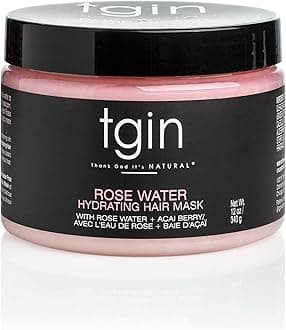 Thank God It's Natural Rose Water Hydrating Hair Mask for Curls - Kinks - Waves