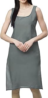 Inner Slip for Women, Cotton Long Camisole Slip for Chikankari Dress, Sameez for Girls, Inner Wear for Summer