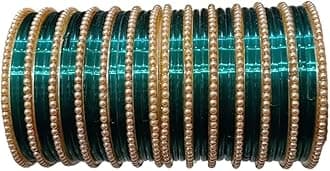 Shuhag glass bangles set