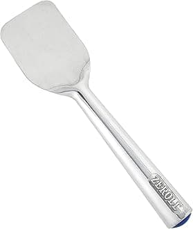 Zeroll Original Zelato Tubmate Aluminum Gelato Spade for Leveling Tubs Packing and Hand-Mixing, Self-defrosting Fluid-Filled Handle Longer-Lasting Thicker Blade, 9-Inch, Silver