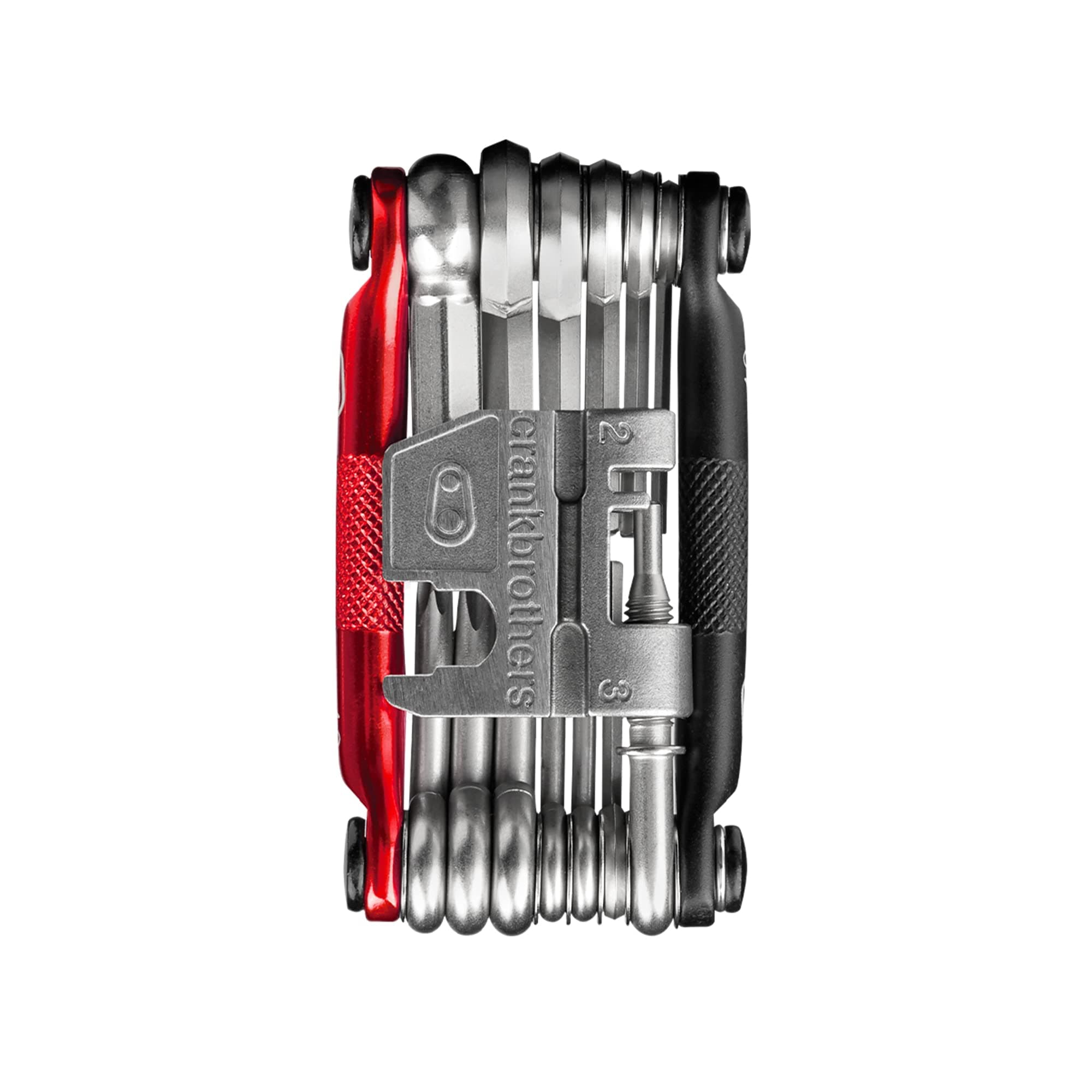 Crankbrothers Multi Tool M 19 Matte Black Red, Standard