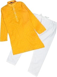 Pro-Ethic Style Developer Cotton Kurta Pajama For Kid's Boys Traditional wear | Kurta Pajama set (S-234)