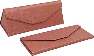 Real Sic Glasses Case for Men and Women - Magnetic Folding Hard Shell Sunglass Holder - Inspired by Solid Color