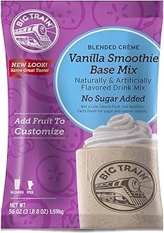 Big Train Vanilla Smoothie Cream, 3.5 Pound, 1588g, No Sugar Added