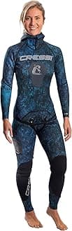 Cressi Spearfishing and Freediving Two-Piece Wetsuit with Loading Chest Pad, Knee Protection, Anatomical Design - Tokugawa: Designed in Italy