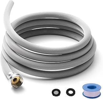 Dehumidifier Hose for Drainage 3/4" FHT, with Premium Brass Connectors (14FT)