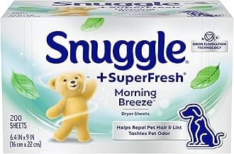 Snuggle Plus Super Fresh Dryer Sheets - 200ct