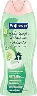 Moisturizing Body Wash and Shave Gel, Cool Cucumber Scent, 20 fl oz Bottle