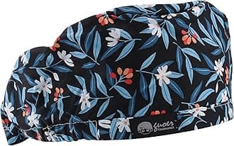 Scrub Cap for Women and Men's Scrub Hats Working Hat One Size Multi Color