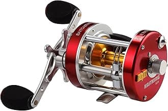KastKingRover Round Baitcasting Reel, Right Handed Fishing Reel,Rover60