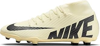 NikeMercurial Superfly 9 Club Multi-Ground High-Top Soccer Cleats (DJ5961-700, LEMONADE/BLACK) Size 7.5