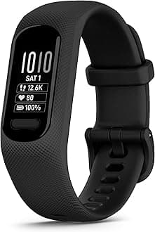 Garmin vívosmart® 5, Fitness Tracker, Long-Lasting Battery, Simple Design, Black