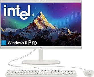 HP 2025 22" FHD All-in-One Desktop Computer • The New Version for Everyday Use • Latest 13th Gen Intel Quad-Core CPU • 8GB DDR5 • 128GB Storage • HDMI • Type-C • Wi-Fi • HD Webcam • Win11 Pro