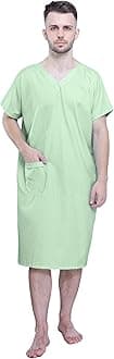 UNIFORM CRAFT Unisex Patient Gown | Comfortable Patient Wear for Men and Women Made of Light Weight Spun