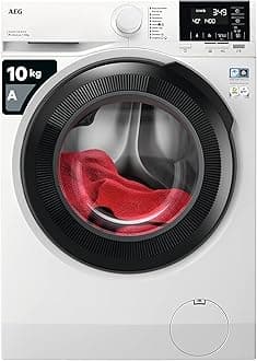 – 6000 Series Washing Machine 10kg LFR61144B, 1400rpm, Reduce Time, Water and Energy by 30% with ProSense Technology, Hygiene Program, Customised Laundry Cycles with MixLoad, Energy Class A