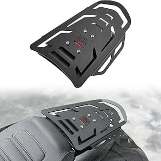 Motorcycle Rear Luggage Rack Compatible with Sportster S RH1250 2021-2024 2025 Motorcycle Luggage Rack Rear Tail Storage Black