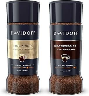 Davidoff Fine Aroma + Espresso 57 Intense | Instant Coffee | 200g Combo Pack