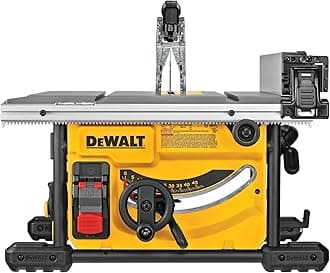 DEWALT 15 Amp 8-1/4 in. Compact Portable Jobsite Table Saw (DWE7485)