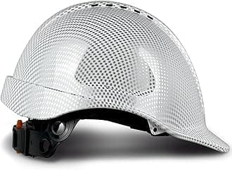 Safety Helmet Cap Style ABS Work Hard Hat Vented Hardhats for Men Carbon Fiber Pattern Industrial ANSI z89.1 OSHA