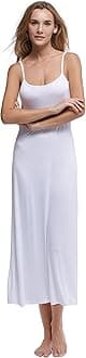 Women's Long Full Cami Slip Dress Sleeveless Nightgowns