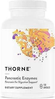 Thorne Research - Dipan-9 - Pancreatic Enzymes for Digestive Support - 180 Capsules