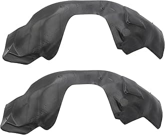 Front Fender Liner Set Compatible with 2010 2011 2012 2013 Chevrolet/Chevy Camaro Driver Left Side OEM 22863721 & Passenger Right Side OEM 22863722