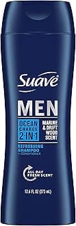 Men 2 in 1 Shampoo and Conditioner Ocean Charge 12.6 oz, Pack of 6