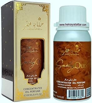 SMOKY OUD 100ML CONCENTRATED PERFUME OIL by Hekayat Attar