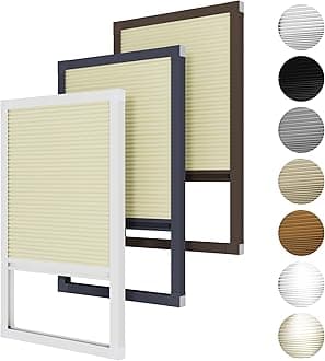 Cellular Shades Cordless Blackout, Skylight Blinds for Windows Roof Window Shades for Home, Room Darkening Honeycomb Blinds for Doors - Custom Cut to Size(Blackout, Beige)