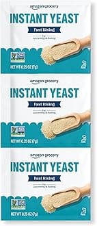 Amazon Grocery, Fast Rising Instant Yeast, 0.75 Oz, 3 Ct
