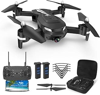 Drone with Camera - T26 1080P HD RC Mini Drone, Fpv Drones for Adults, With WiFi Video, Altitude Hold, Headless Mode, 3D Flip, Gravity Sensor, One Key Take Off/Landing for Kids or Beginners