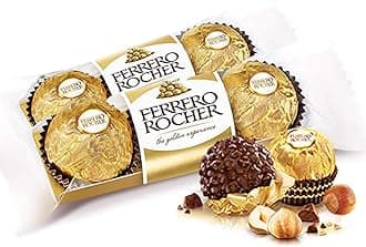 Ferrero Rocher Chocolate Pralines Treat Pack 3 Pieces - 2 Pack Pouch, 2 X 37 Gm - 0.074 Kg