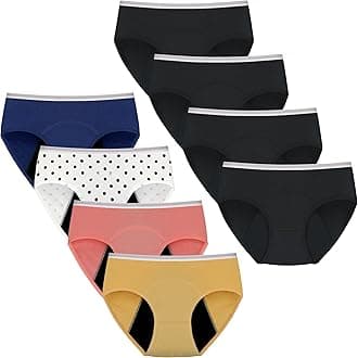 Teen Girls Period Underwear Menstrual Leakproof Panties for First Period Starter Panty Kids Cotton Protective Brief