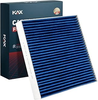 KAX Premium Cabin Air Filter with Dual Active Carbon, CF11809 Replacement for Chevrolet Silverado, Suburban, Tahoe, Sierra, Yukon, Escalade Cabin Filter, Strong Adsorption Cabin Filter