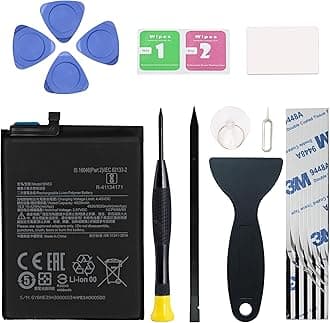 New Upgraded BN53 Replacement Battery Compatible with Redmi Note 9 Pro/Note 10 Pro 4G with Repair Toolkit