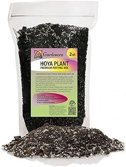 Premium Potting Mix for Hoya Plants by Gardenera - Promote Strong Root Systems and Optimum Nutrient Uptake - 2 Quart