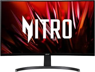 Acer Nitro 27" WQHD 2560 x 1440 1500R Curved PC Gaming Monitor | AMD FreeSync | 100Hz Refresh | 1ms VRB | Speakers | VESA Mountable | 1 x Display Port 1.2, 1 x HDMI 2.0 & 1 x HDMI 1.4 | ED273U Hbmiipx