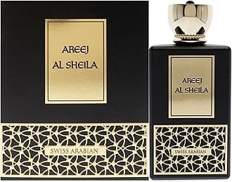 Swiss Arabian Areej Al Sheila - Luxury Products From Dubai - Long Lasting, Addictive Personal EDP Spray Fragrance - Seductive Signature Aroma - 3.4 Oz