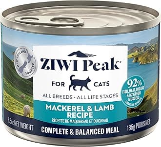 ZIWI Peak Canned Wet Cat Food – All Natural, High Protein, Grain Free, Limite...